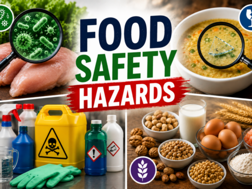 Food safety hazards sanasafe