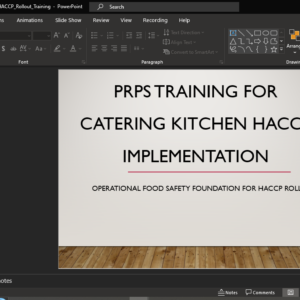 PRPS Training slides