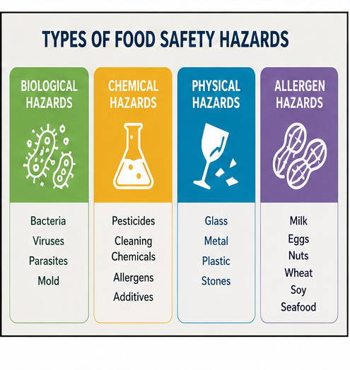 food safety hazards