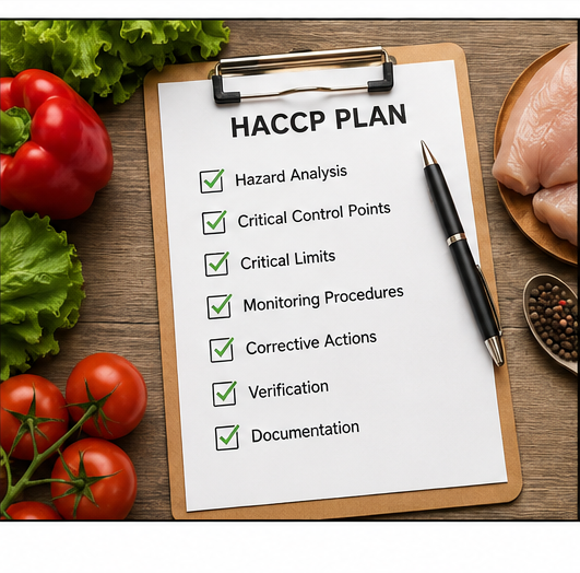 haccp plan checklist
